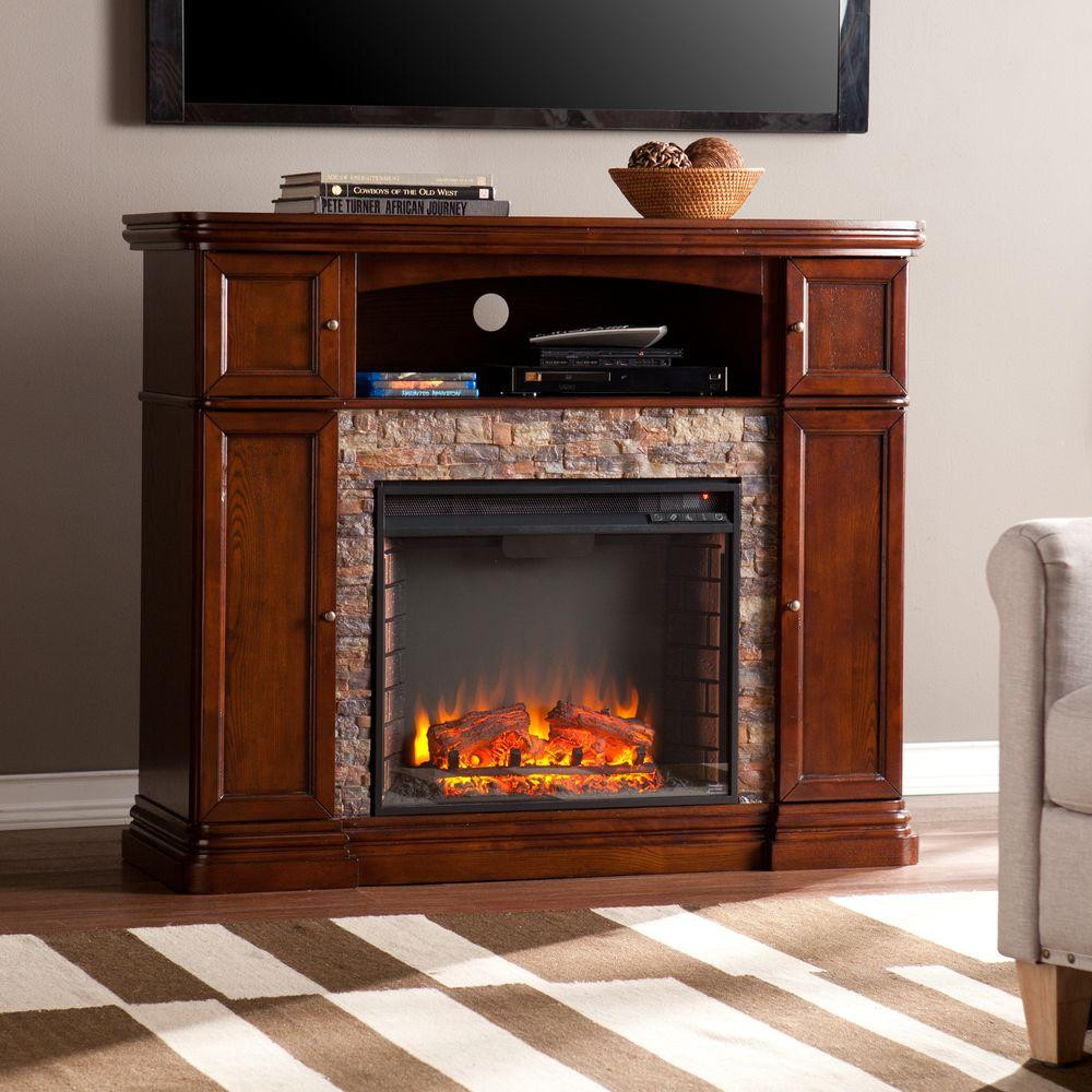 Best ideas about Stone Electric Fireplace Tv Stand
. Save or Pin Southern Enterprises Westchester 47 5 in Faux Stone Now.
