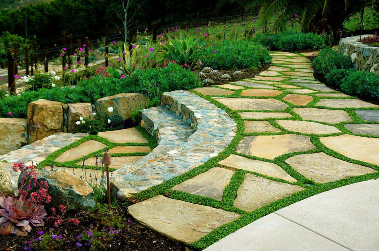 Best ideas about Stone Garden Ideas
. Save or Pin 40 Brilliant ideas for stone pathways in your garden Now.