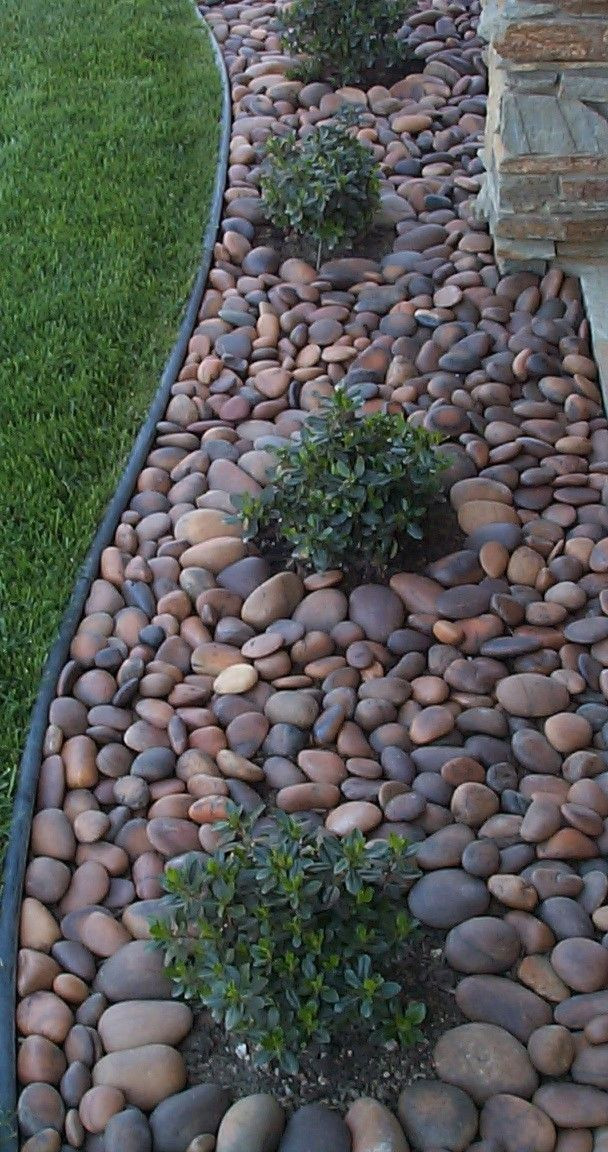 Best ideas about Stone Garden Ideas
. Save or Pin Best 25 River rock landscaping ideas on Pinterest Now.