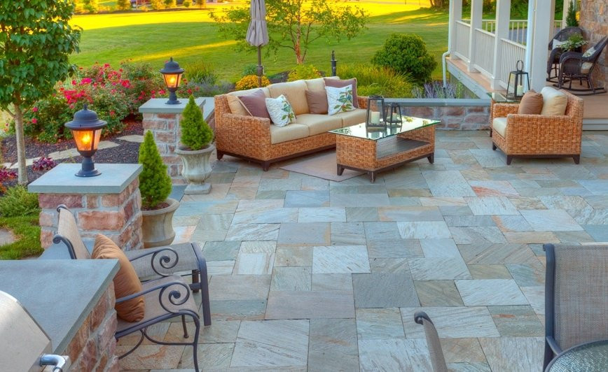 Best ideas about Stone Patios Cost
. Save or Pin Value vs Cost to Install a Paver or Natural Stone Patio Now.