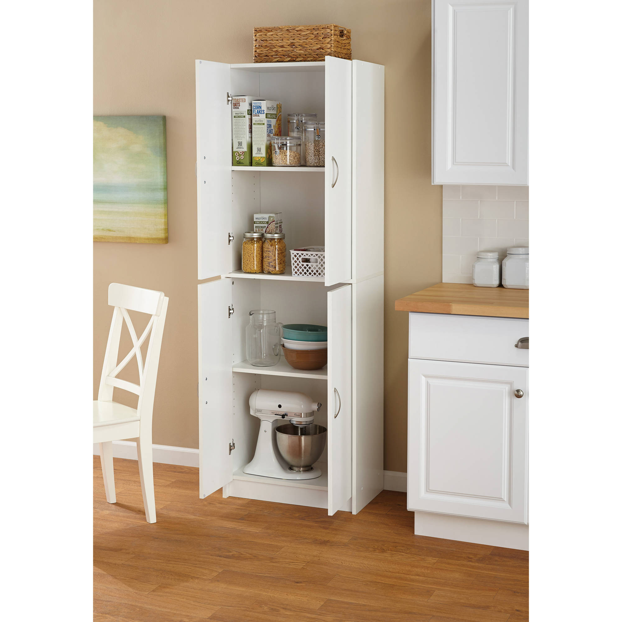 Best ideas about Storage Cabinet For Kitchen
. Save or Pin Tall Storage Cabinet Kitchen Cupboard Pantry Food Storage Now.