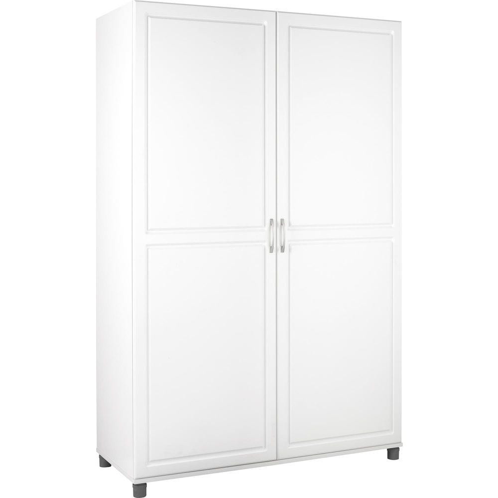 Best ideas about Storage Cabinets Home Depot
. Save or Pin SystemBuild Kendall White Storage Cabinet P Now.