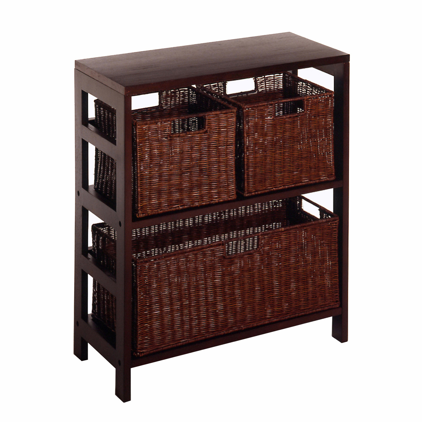 Best ideas about Storage Cabinets With Baskets
. Save or Pin Winsome Wood Leo Decorative Storage Cabinet with Baskets Now.