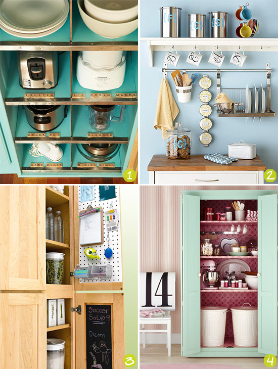 Best ideas about Storage Ideas For Small Kitchens
. Save or Pin Strawberry Chic Inspiration Thursday Storage Ideas for Now.