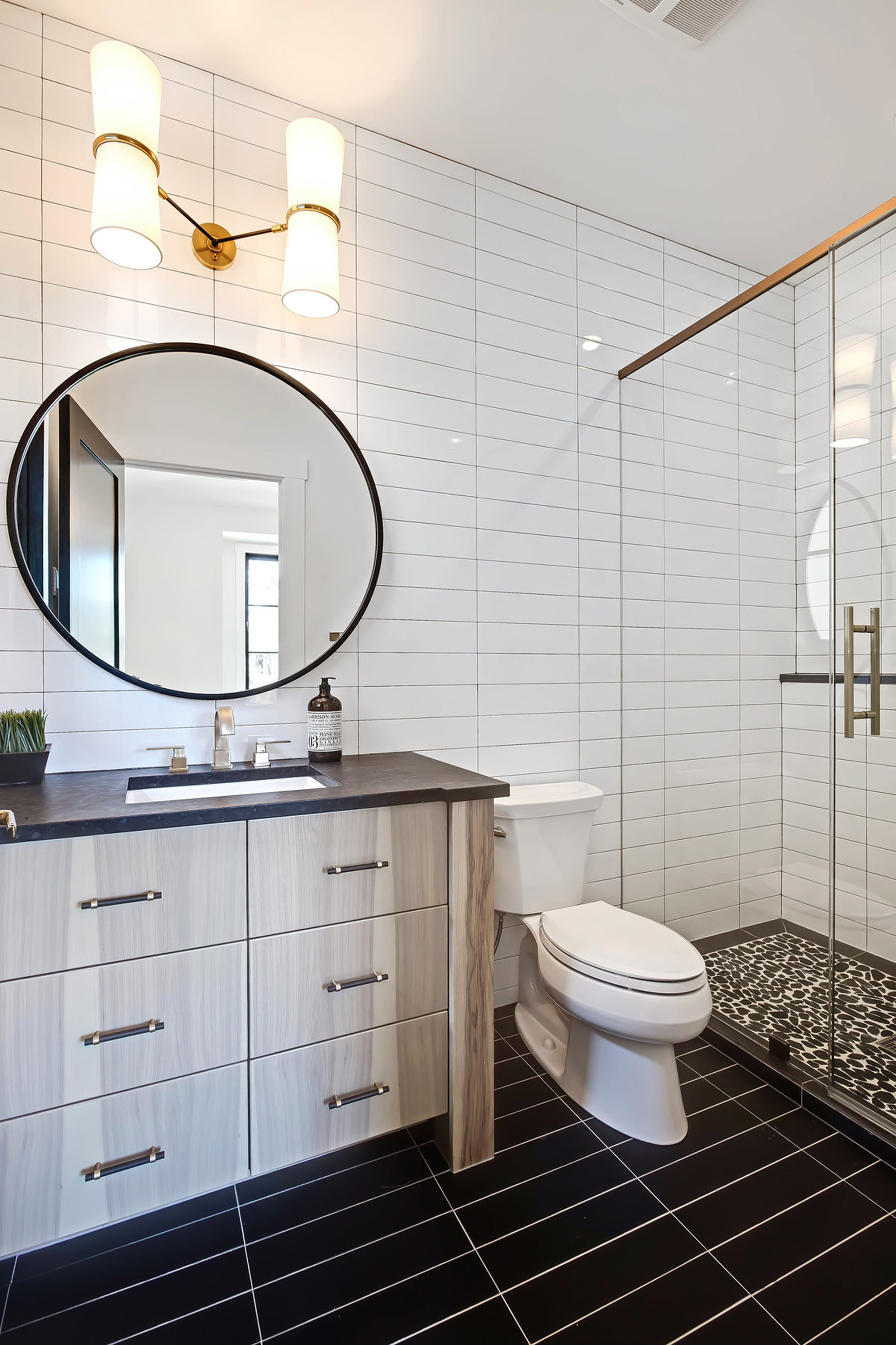 Best ideas about Subway Tile Bathroom
. Save or Pin Bathroom Trends Are Stacked Tiles the New Subway Tile Now.