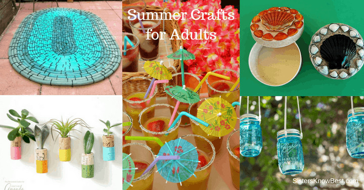 Best ideas about Summer Craft For Adults
. Save or Pin Summer Crafts for Adults Now.