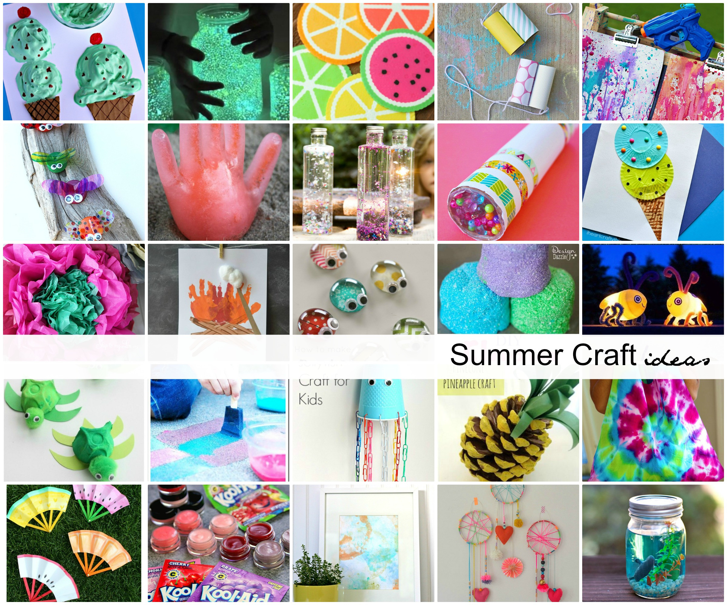 Best ideas about Summer Craft For Kids
. Save or Pin 40 Creative Summer Crafts for Kids That Are Really Fun Now.