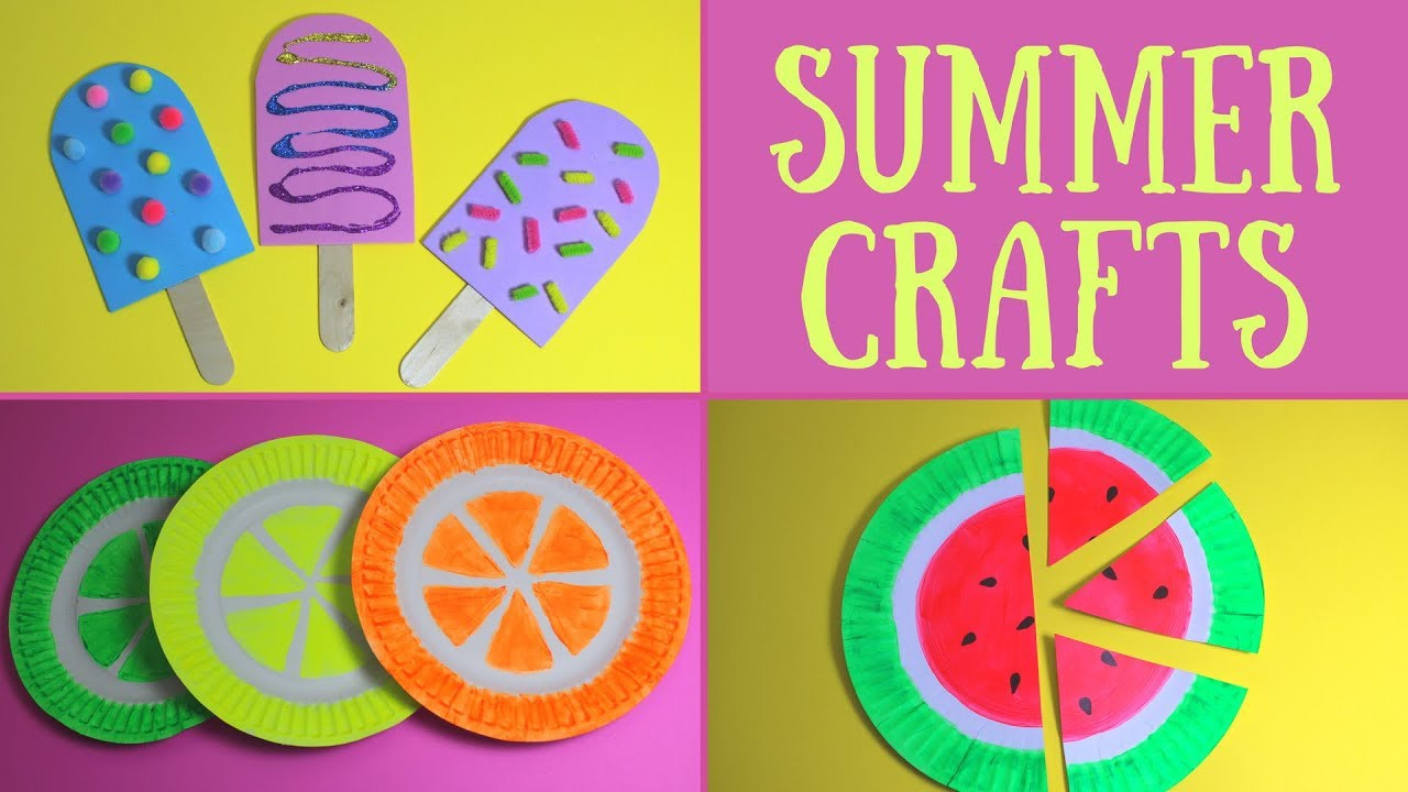 Best ideas about Summer Craft Ideas For Kids
. Save or Pin Easy Summer Crafts for Kids Now.