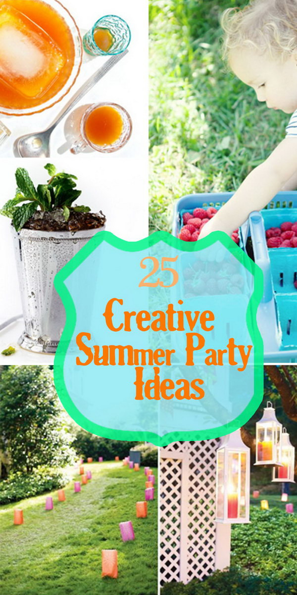 Best ideas about Summer Party Ideas Adults
. Save or Pin 25 Creative Summer Party Ideas Hative Now.