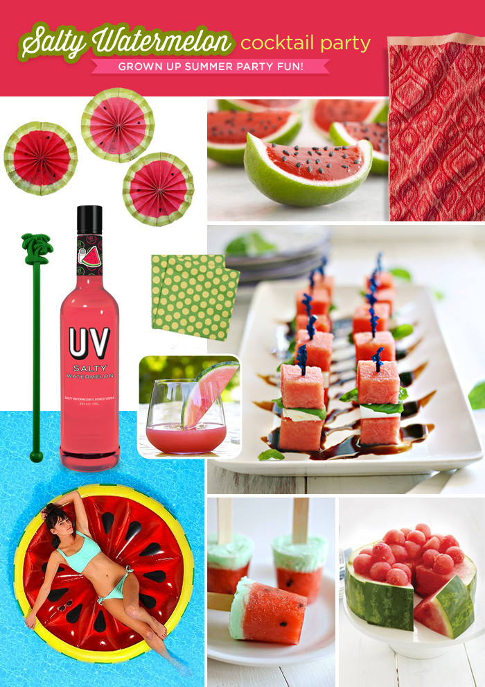 Best ideas about Summer Party Ideas Adults
. Save or Pin "Salty Watermelon" Summer Cocktail Party Theme Hostess Now.