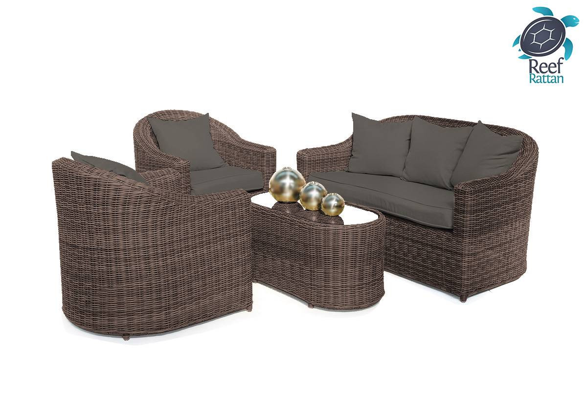 Best ideas about Sunbrella Patio Furniture
. Save or Pin Outdoor Patio Rattan Furniture Conversation Set Brown w Now.