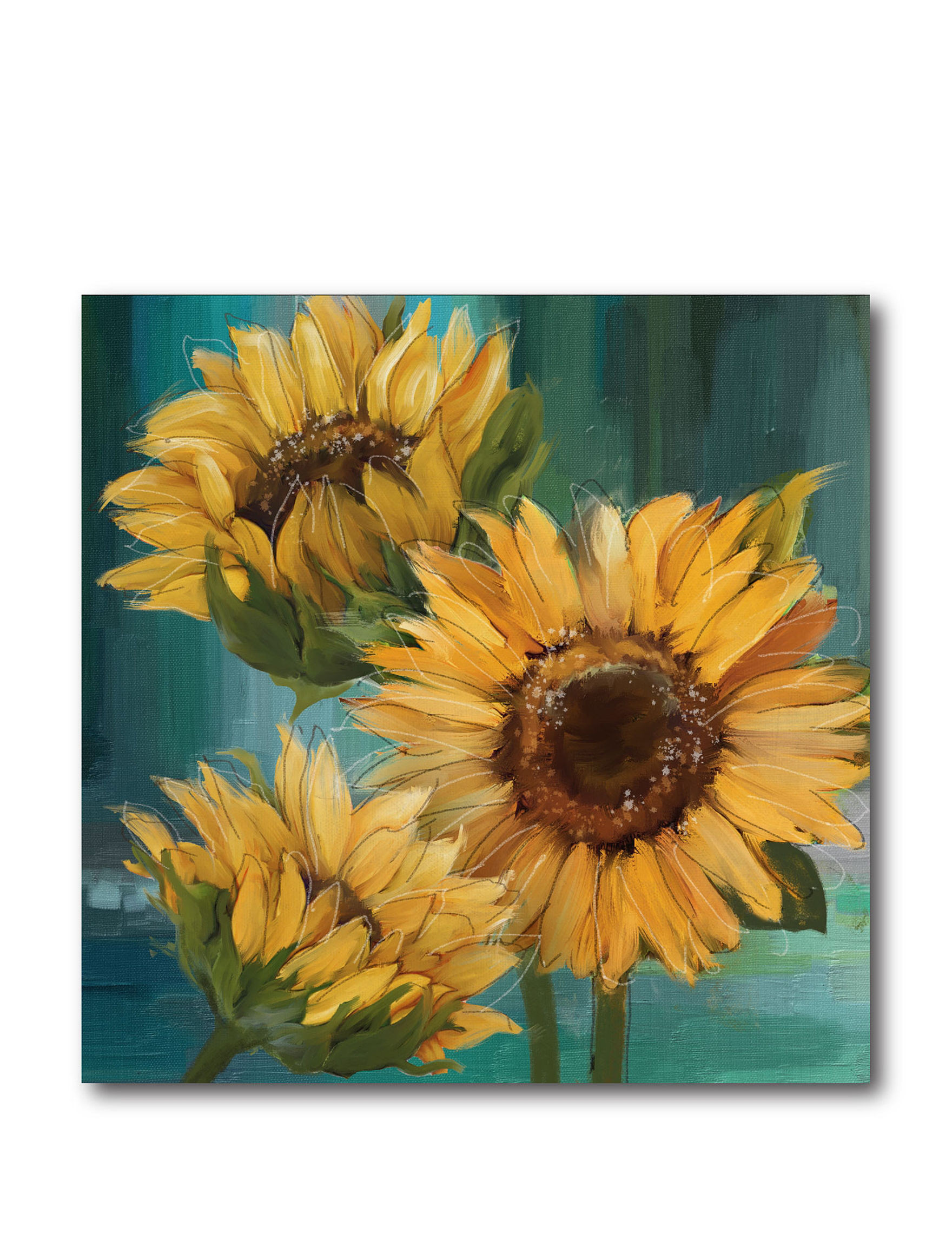 Best ideas about Sunflower Wall Art
. Save or Pin Courtside Market Sunflower l Canvas Wall Art Now.