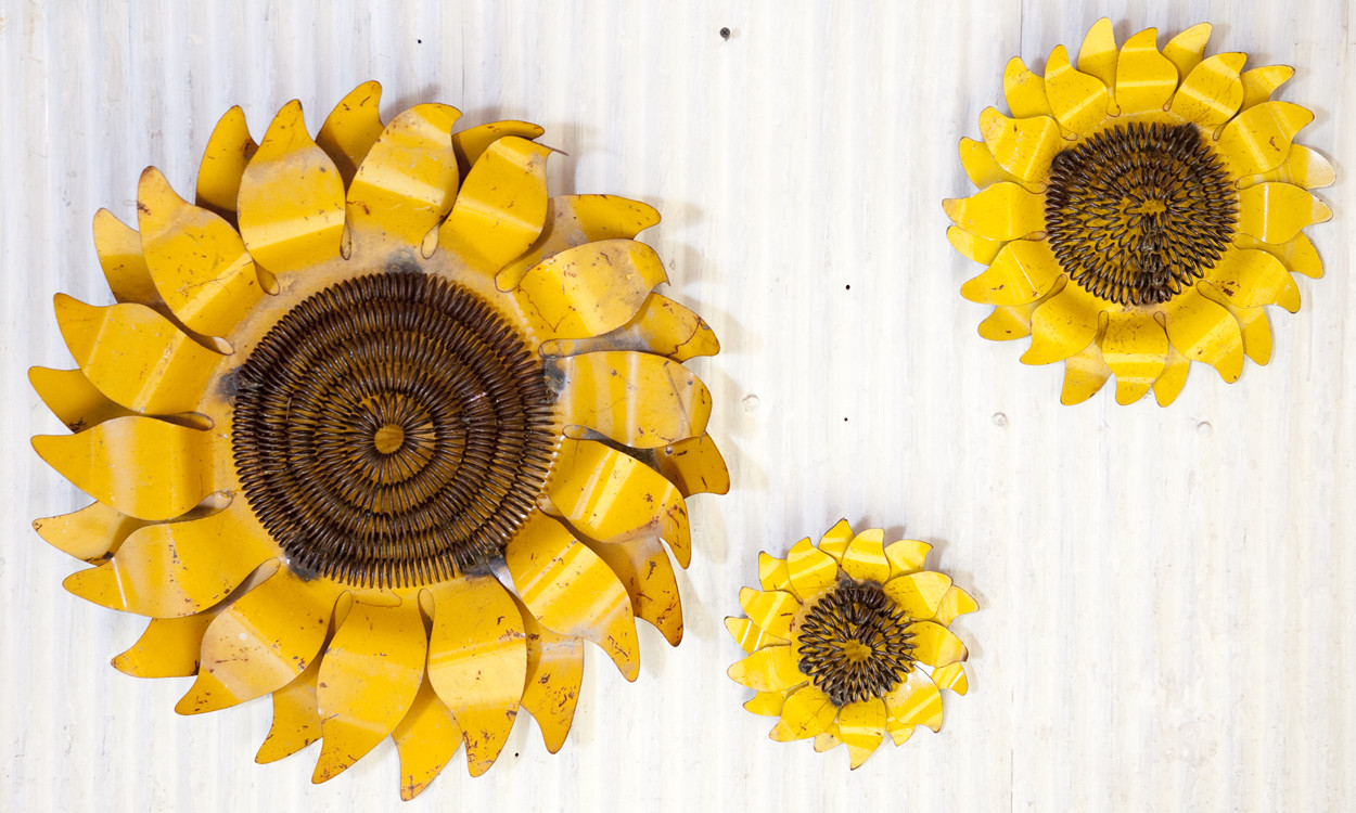 Best ideas about Sunflower Wall Art
. Save or Pin Rustic Tin Sunflower Wall Art Now.