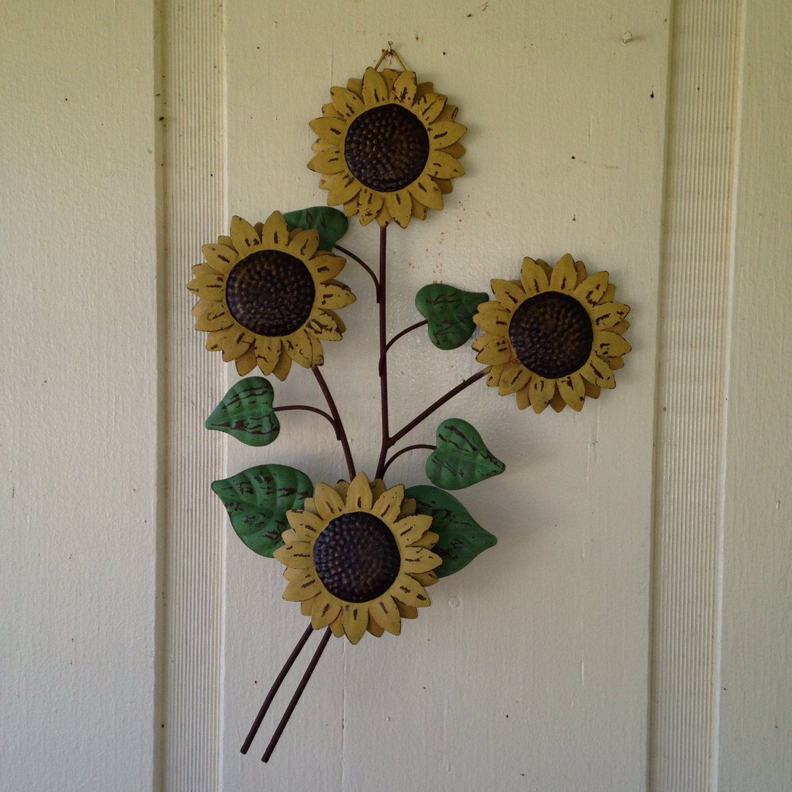 Best ideas about Sunflower Wall Art
. Save or Pin Rustic Sunflower Art Metal Wall Hanging Weathered by Now.