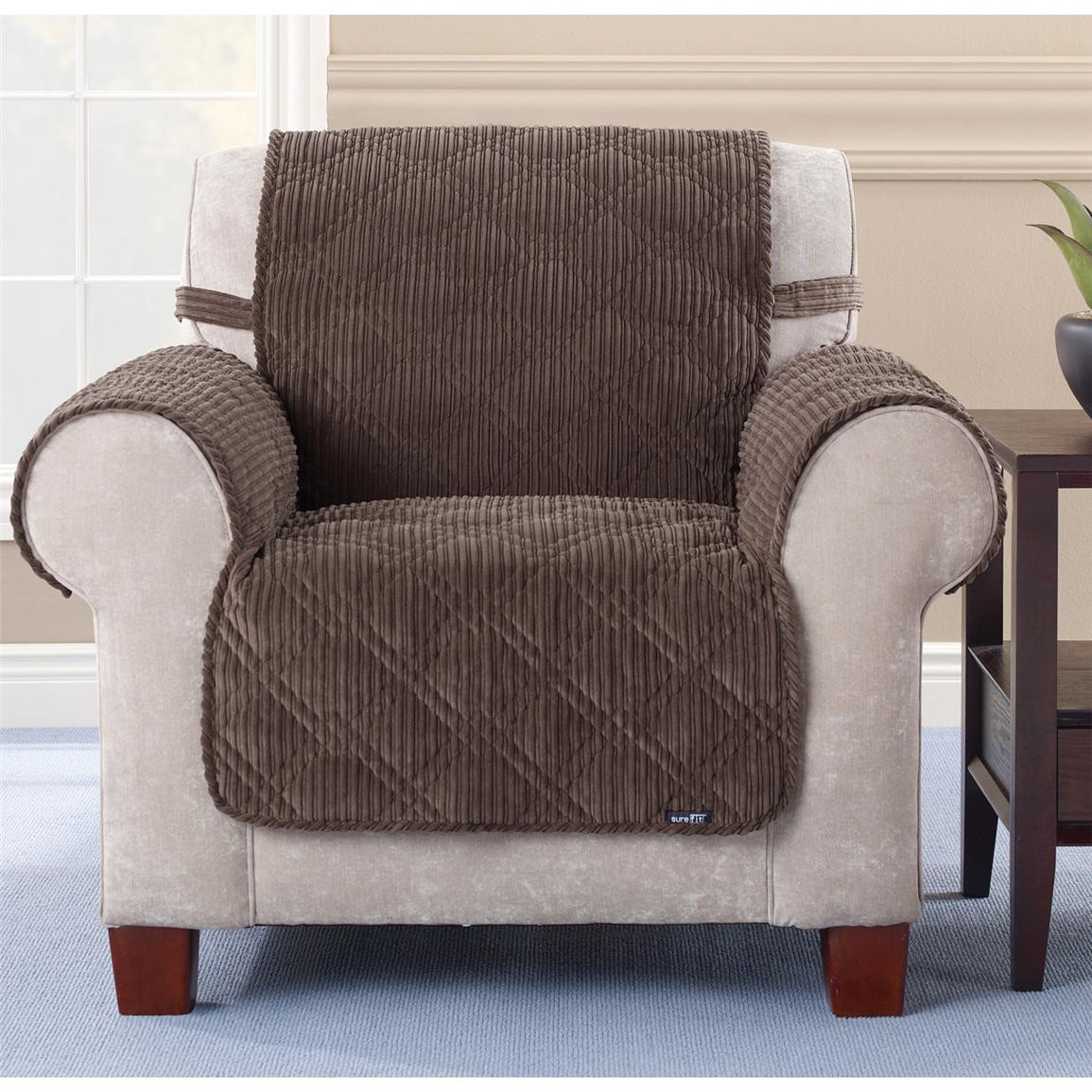 Best ideas about Sure Fit Chair Covers
. Save or Pin Sure Fit Quilted Corduroy Chair Pet Cover Now.