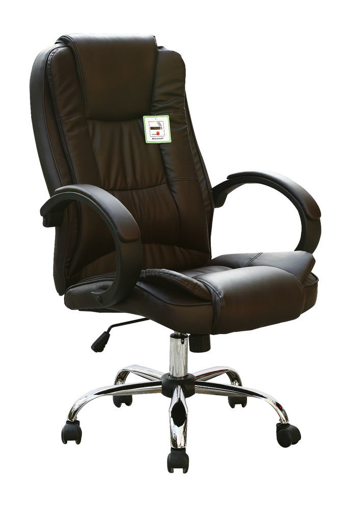 Best ideas about Swivel Office Chair
. Save or Pin HIGH BACK EXECUTIVE SWIVEL PUTER DESK FAUX LEATHER Now.