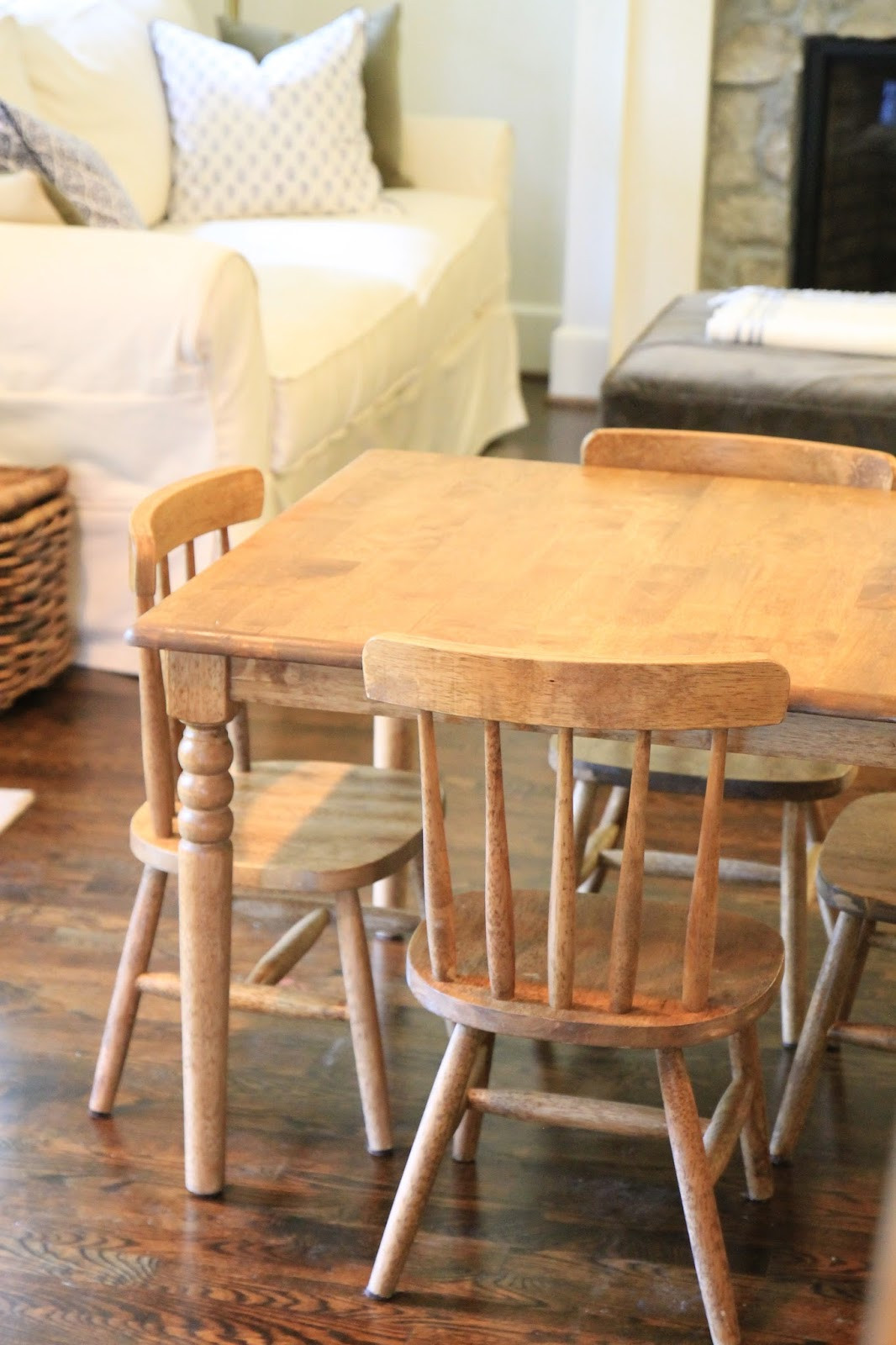 Best ideas about Table And Chairs
. Save or Pin Jenny Steffens Hobick Finishing an Unfinished Kids Table Now.