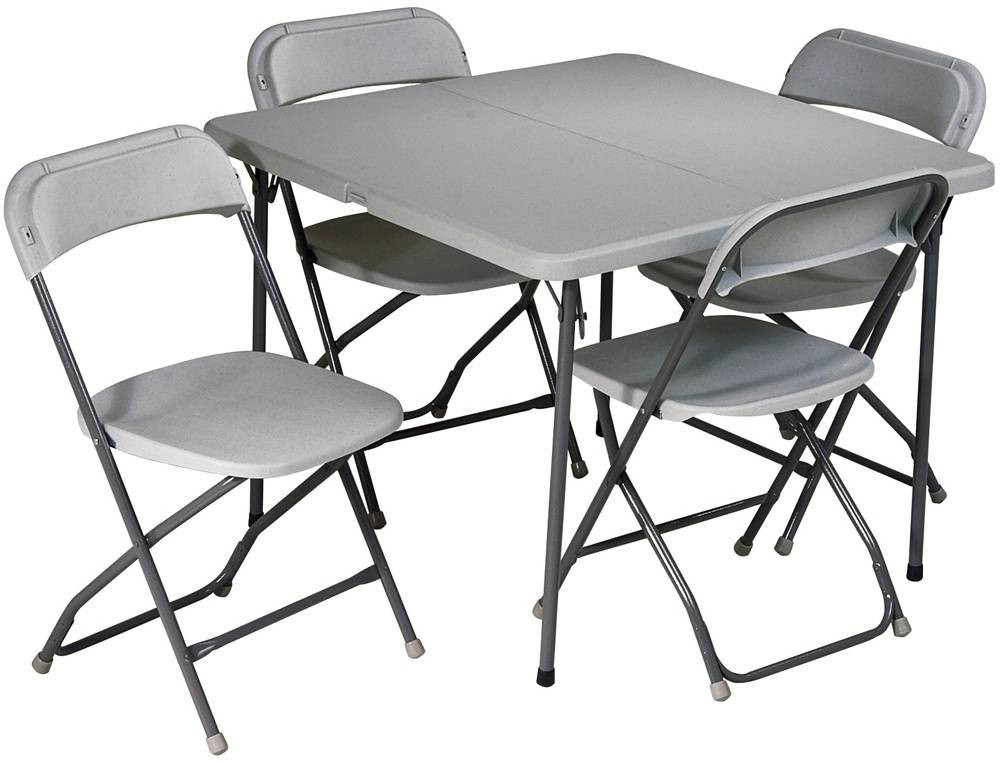 Best ideas about Table And Chairs
. Save or Pin fice Star 5 Piece Folding Table and Chairs Set Sd Now.