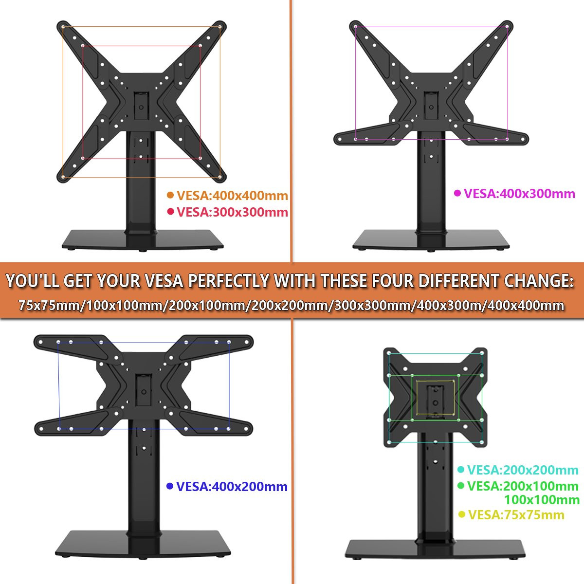 Best ideas about Table Top Swivel Tv Stand
. Save or Pin Hemudu Universal Swivel TV Stand Base Table Top TV Stand Now.