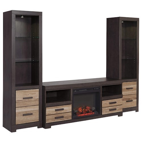 Best ideas about Tall Fireplace Tv Stand
. Save or Pin Ashley Signature Design Harlinton TV Stand w Now.