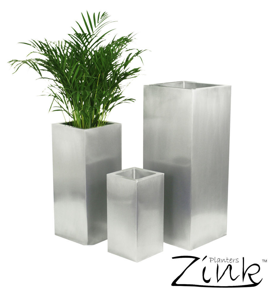 Best ideas about Tall Indoor Planters
. Save or Pin Zinc Silver Steel Metal Tall Cube Planter Garden Indoor Now.