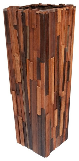 Best ideas about Tall Indoor Planters
. Save or Pin Salvaged Wood Planter Tall Contemporary Indoor Pots Now.