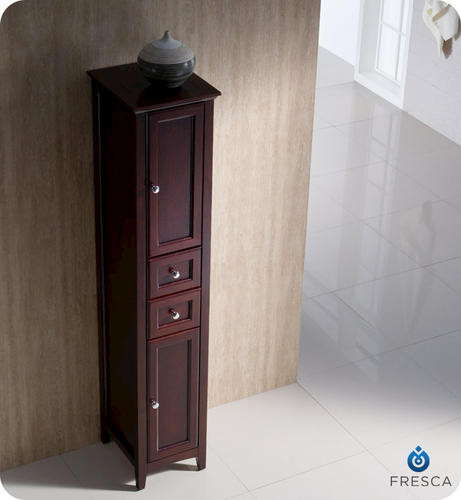 Best ideas about Tall Linen Cabinet
. Save or Pin Fresca Oxford Mahogany Tall Bathroom Linen Cabinet at Menards Now.