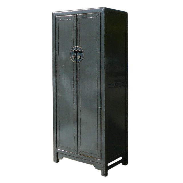 Best ideas about Tall Narrow Storage Cabinet
. Save or Pin Chinese Rustic Gray Tall Narrow Storage Cabinet Now.