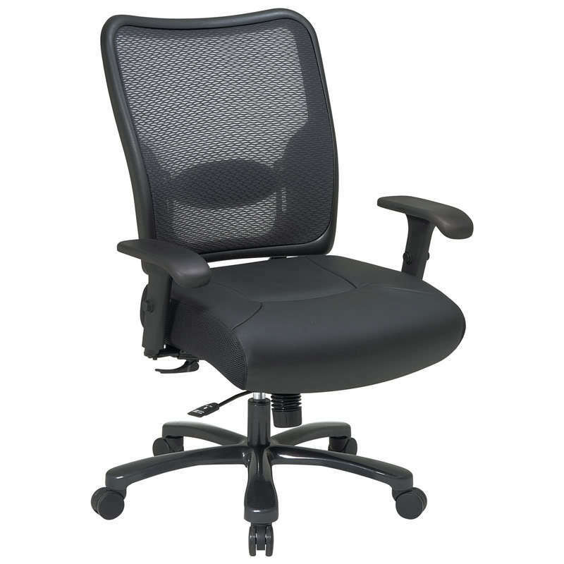 Best ideas about Tall Office Chair
. Save or Pin Black Leather Air Grid Big and Tall fice Chair Now.