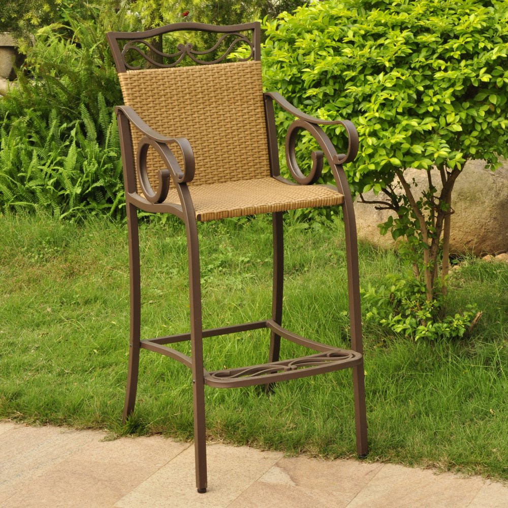 Best ideas about Tall Patio Chairs
. Save or Pin International Caravan Valencia Bar Height Wicker Resin Now.