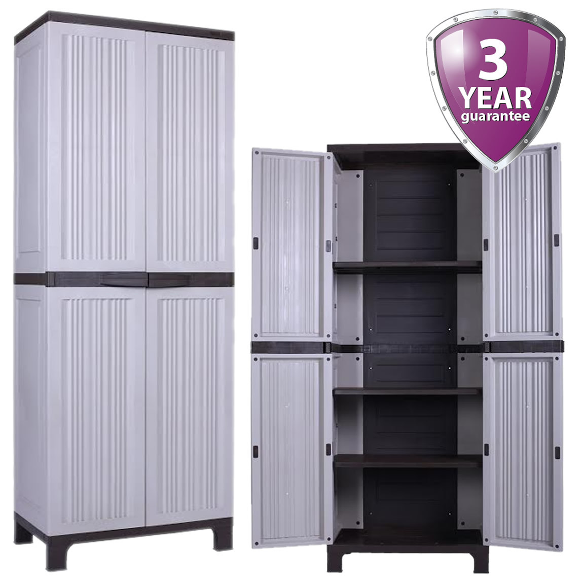 Best ideas about Tall Storage Cabinet
. Save or Pin Tall Outdoor Plastic Storage Utility Cabinet Garden Now.
