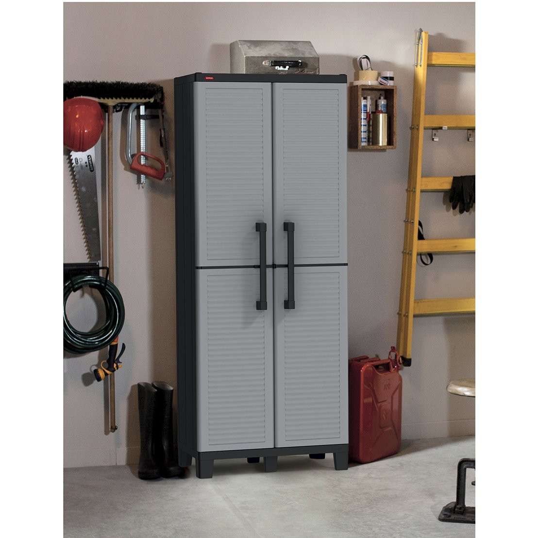 Best ideas about Tall Storage Cabinet
. Save or Pin Keter Space Winner 64" H x 27" W x 15" D Tall Utility Now.