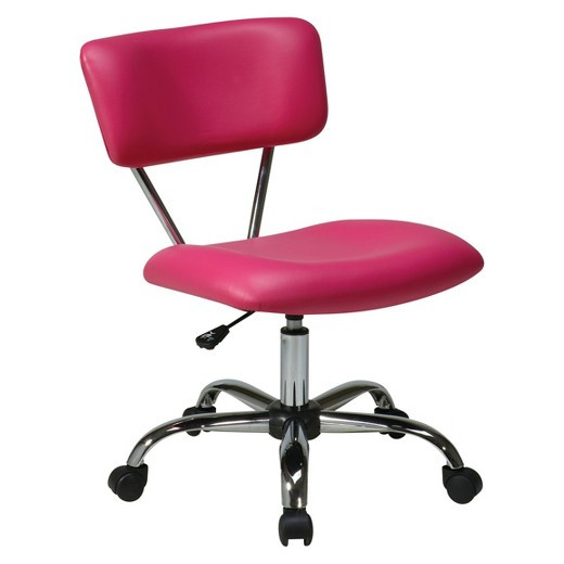 Best ideas about Target Desk Chair
. Save or Pin Vista Chrome and Vinyl Desk Chair Pink fice Star Tar Now.