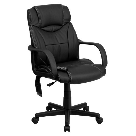 Best ideas about Target Desk Chair
. Save or Pin Massaging Executive Swivel fice Chair Black Leather Now.