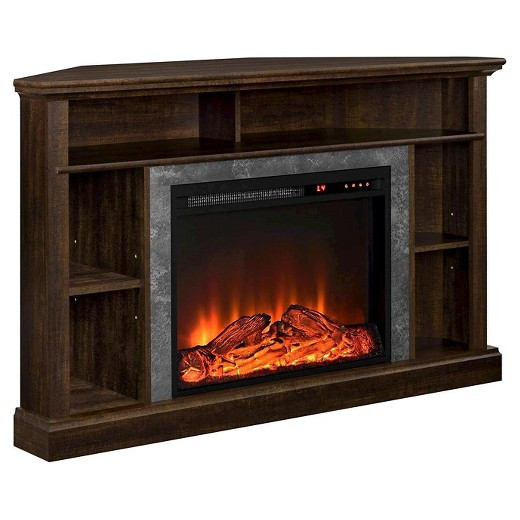 Best ideas about Target Fireplace Tv Stand
. Save or Pin Overland Corner Fireplace TV Console Espresso Altra Now.