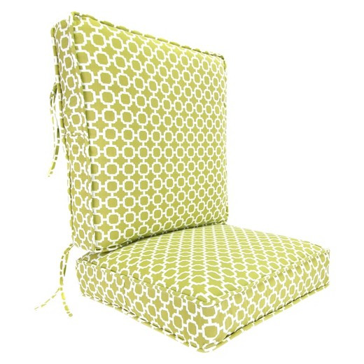 Best ideas about Target Patio Cushions
. Save or Pin Outdoor Deep Seat & Back Chair Cushion Green White Now.