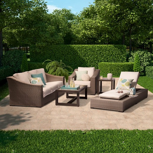 Best ideas about Target Patio Furniture
. Save or Pin Premium Edgewood Patio Furniture Collection Smith Now.