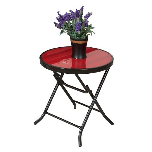 Best ideas about Target Patio Table
. Save or Pin 18" Patio Folding Side Table Red Captiva Design Tar Now.