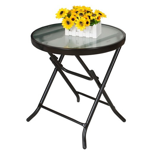 Best ideas about Target Patio Table
. Save or Pin 18" Patio Folding Side Table Black Captiva Design Tar Now.