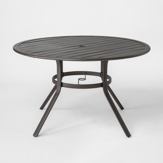Best ideas about Target Patio Table
. Save or Pin Marrion 48" Round Metal Patio Dining Table Threshold Now.