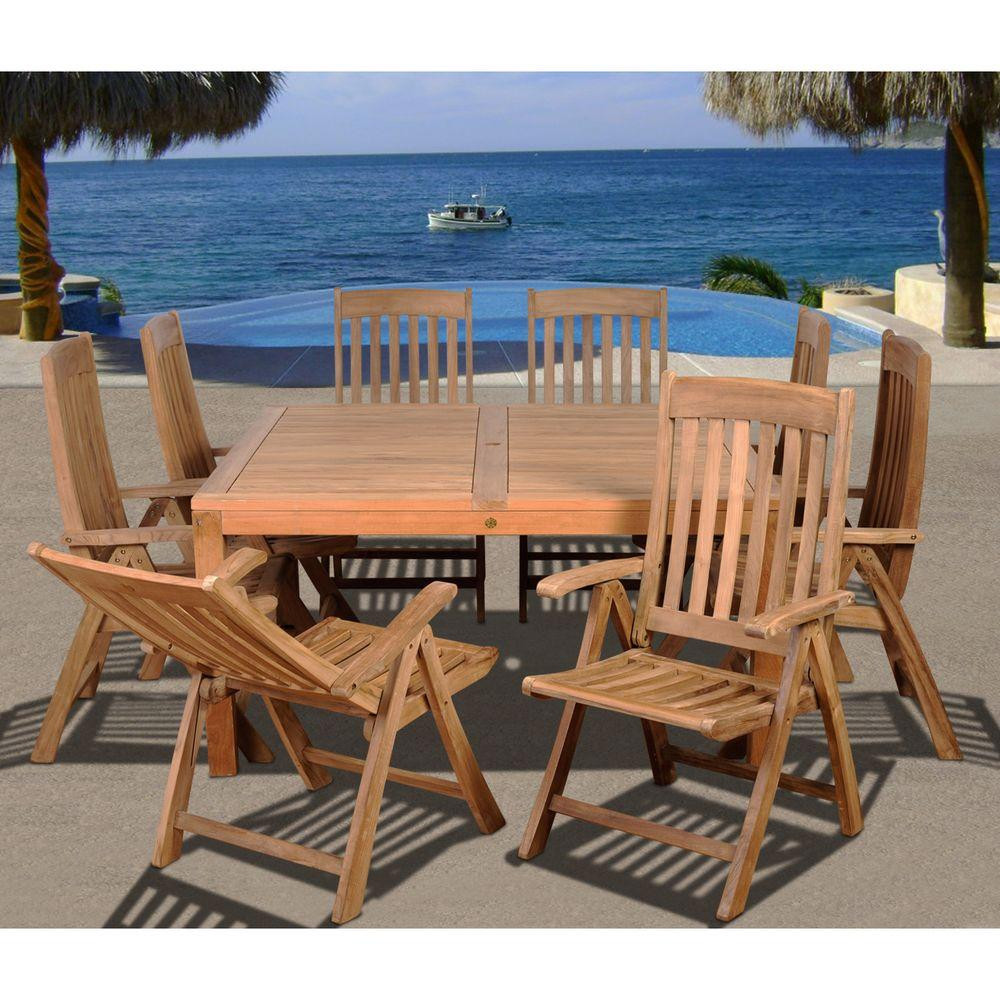 Best ideas about Teak Patio Furniture
. Save or Pin Amazonia Eiffel Square 9 Piece Solid Teak Patio Dining Set Now.