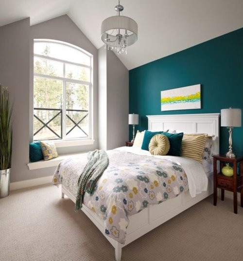 Best ideas about Teal Bedroom Ideas
. Save or Pin Teal Grey Bedroom Ideas Remodel and Decor Now.