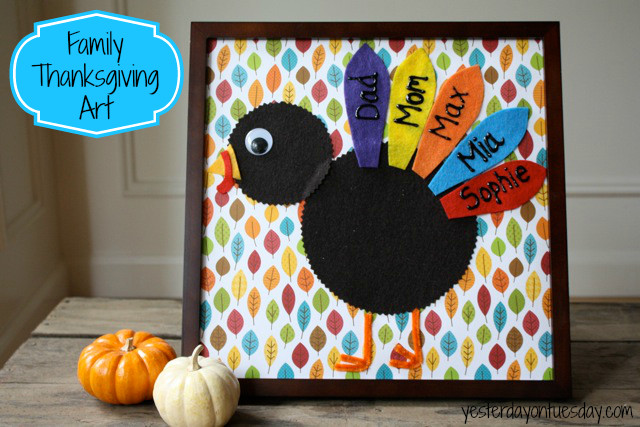 Best ideas about Thanksgiving Art Projects For Toddlers
. Save or Pin Family Thanksgiving Art Now.