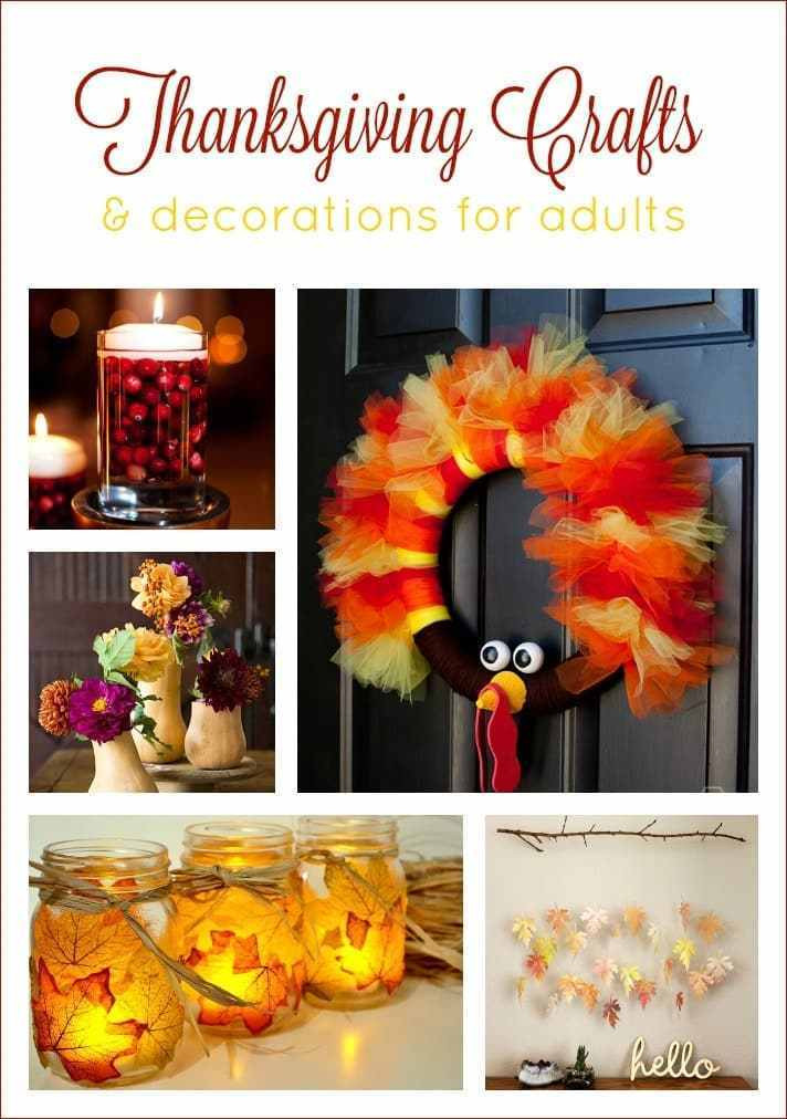 Best ideas about Thanksgiving Craft Ideas For Adults
. Save or Pin DIY Thanksgiving Decorations for Adults Anti June Cleaver Now.