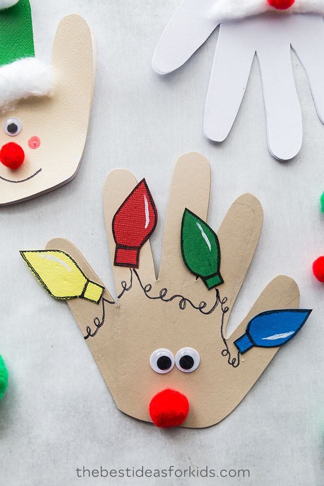 Best ideas about The Best Ideas For Kids
. Save or Pin Christmas Handprint Cards The Best Ideas for Kids Now.
