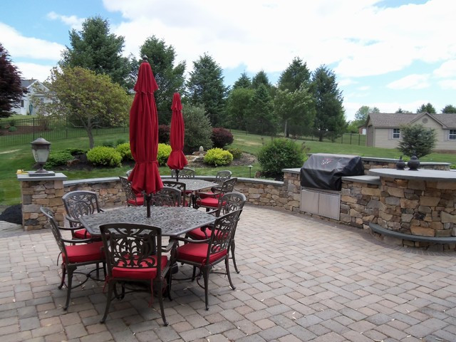 Best ideas about The Creek Patio Grill
. Save or Pin Natural Stone Masonry Seat Walls and Grill Island Now.