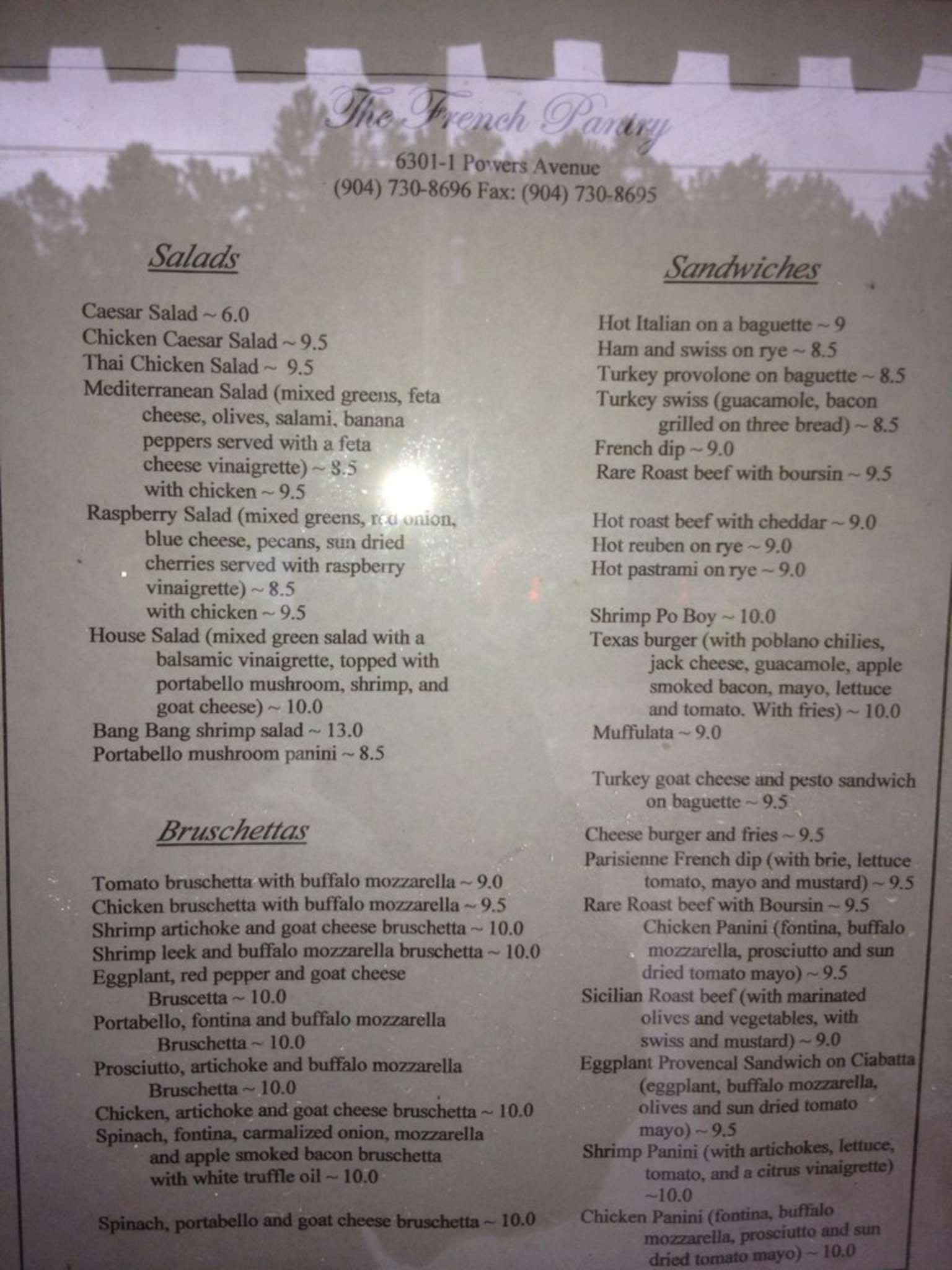 Best ideas about The Pantry Menu
. Save or Pin Menu at The French Pantry restaurant Jacksonville Now.