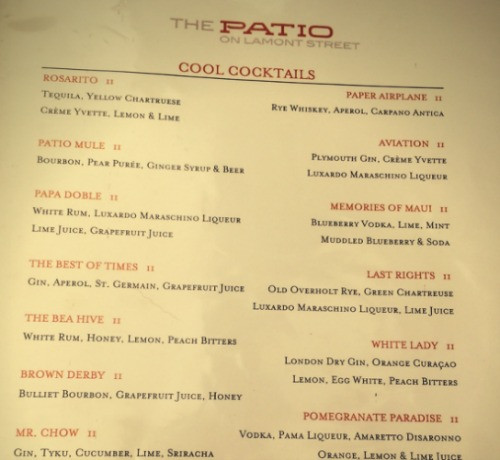 Best ideas about The Patio Menu
. Save or Pin Cocktail Menu The Patio Lamont Now.