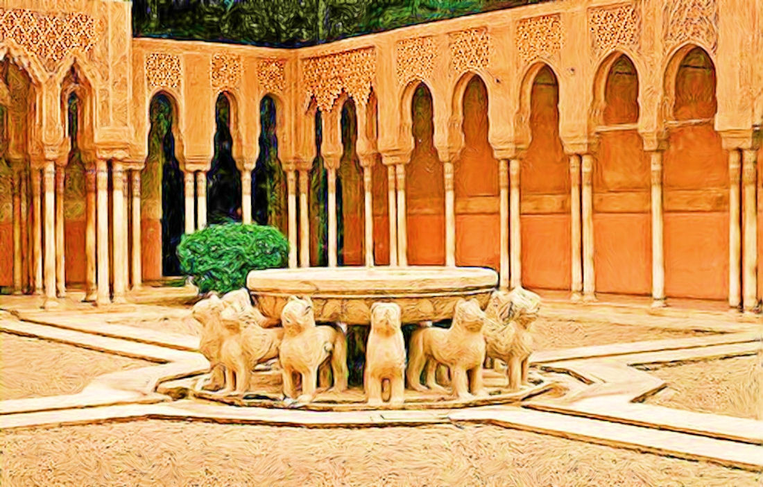 Best ideas about The Patio Of Lions At The Alhambra Contains
. Save or Pin Alhambra The Court of the Lions El Patio de los Leones Now.