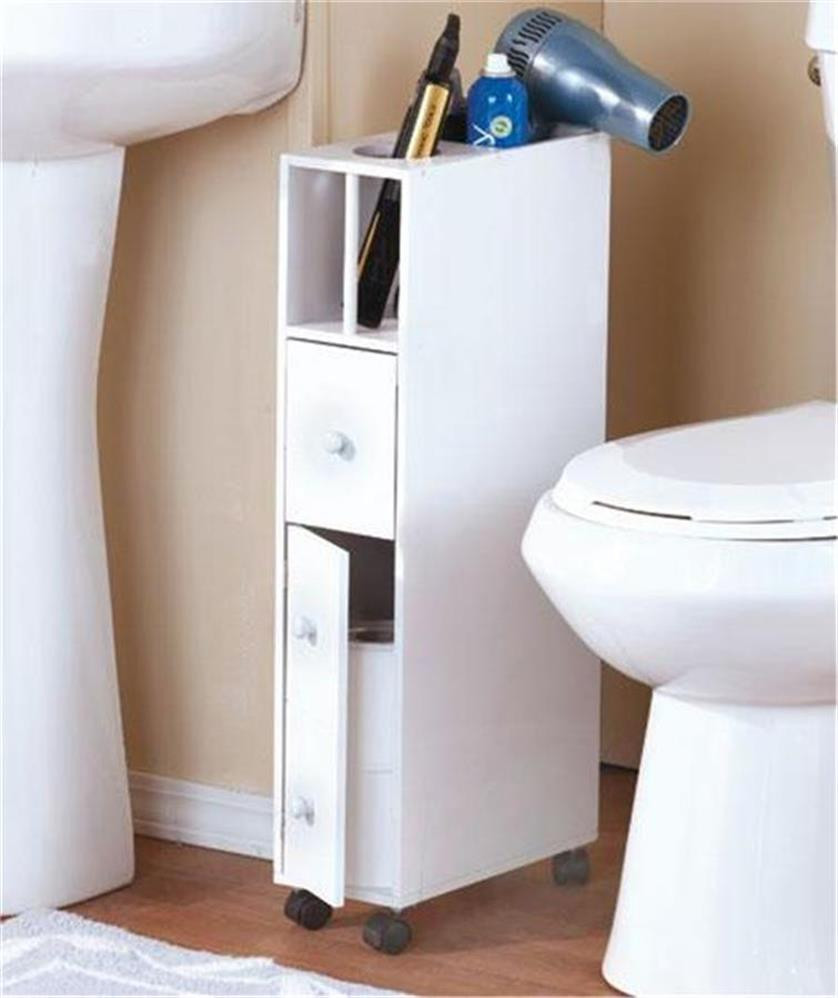 Best ideas about Thin Storage Cabinet
. Save or Pin SLIM SPACE SAVING ROLLING BATHROOM STORAGE ORGANIZER Now.